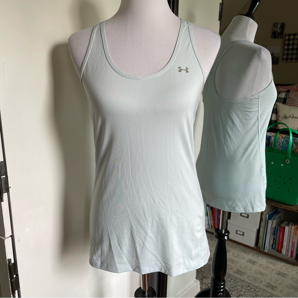Under Armour Medium Light Blue Tank - Picture 1 of 6
